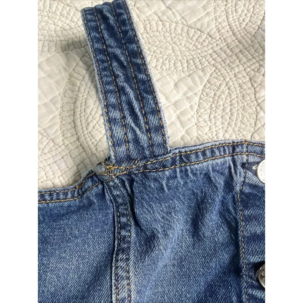 Gap Denim Girls Size Large Button up Tank Jean Dress